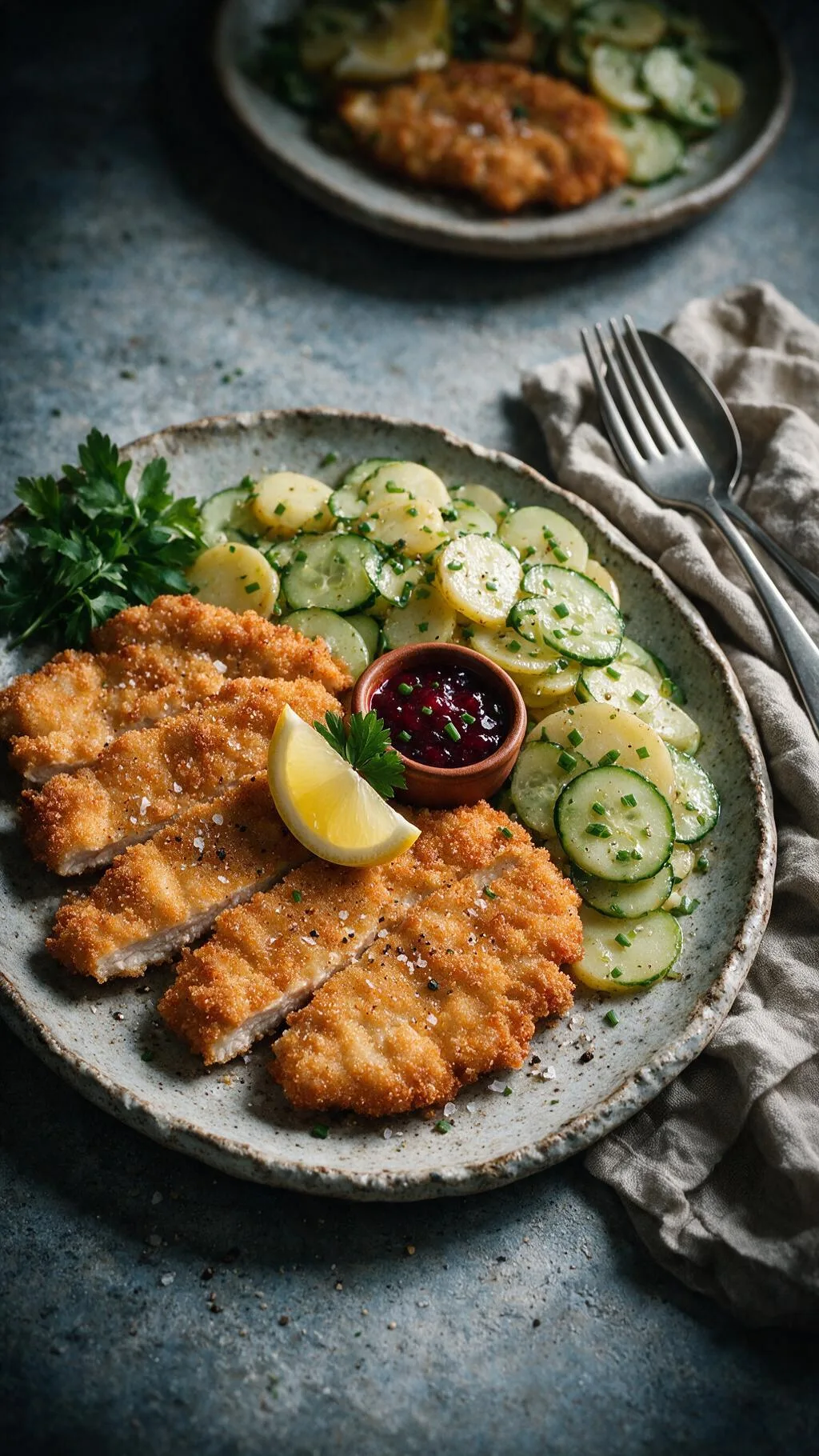 Wiener Schnitzel mit Kartoffelsalat