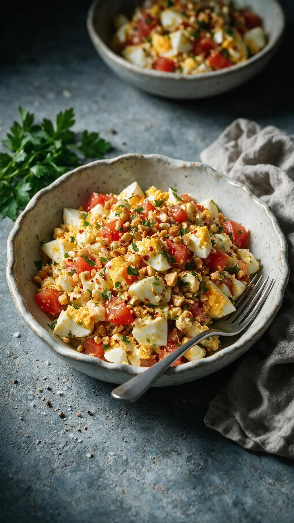 Würziger Eiersalat