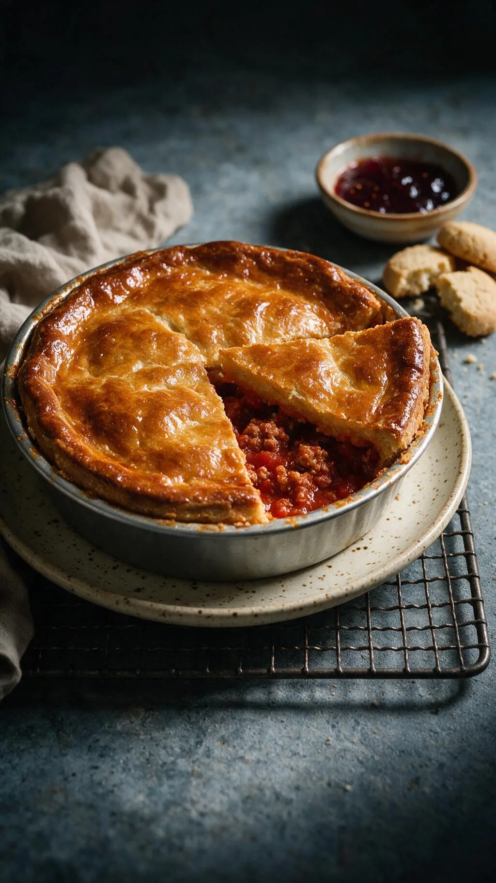 Wurst-Ragout-Pastete